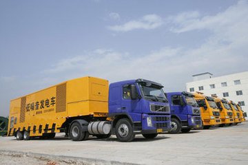 夏邑发电车租赁-发电机组散热器铜质与铝质哪个散热好？